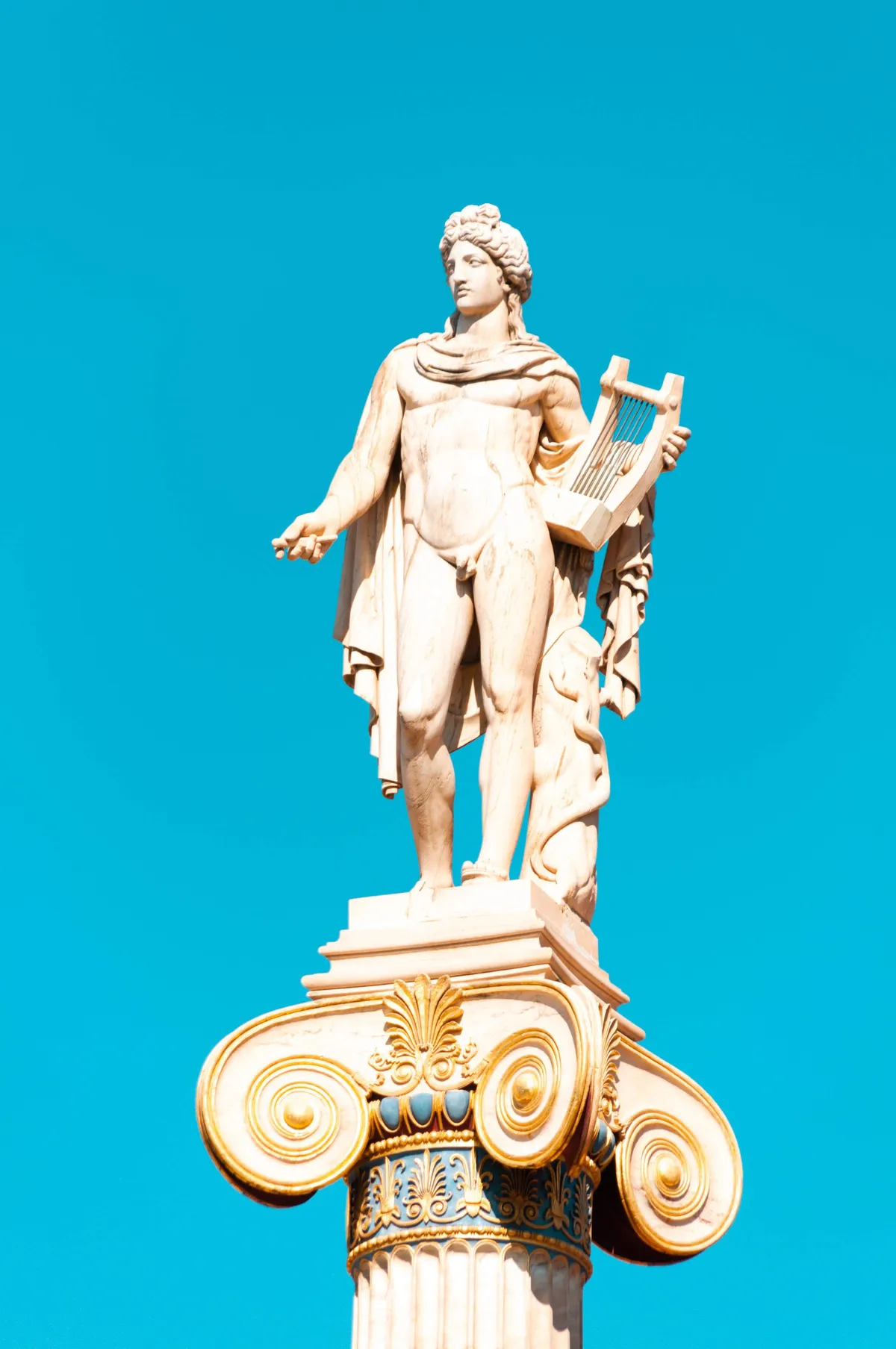 Estátua clássica representando a ordem da natureza segundo o Logos estoico