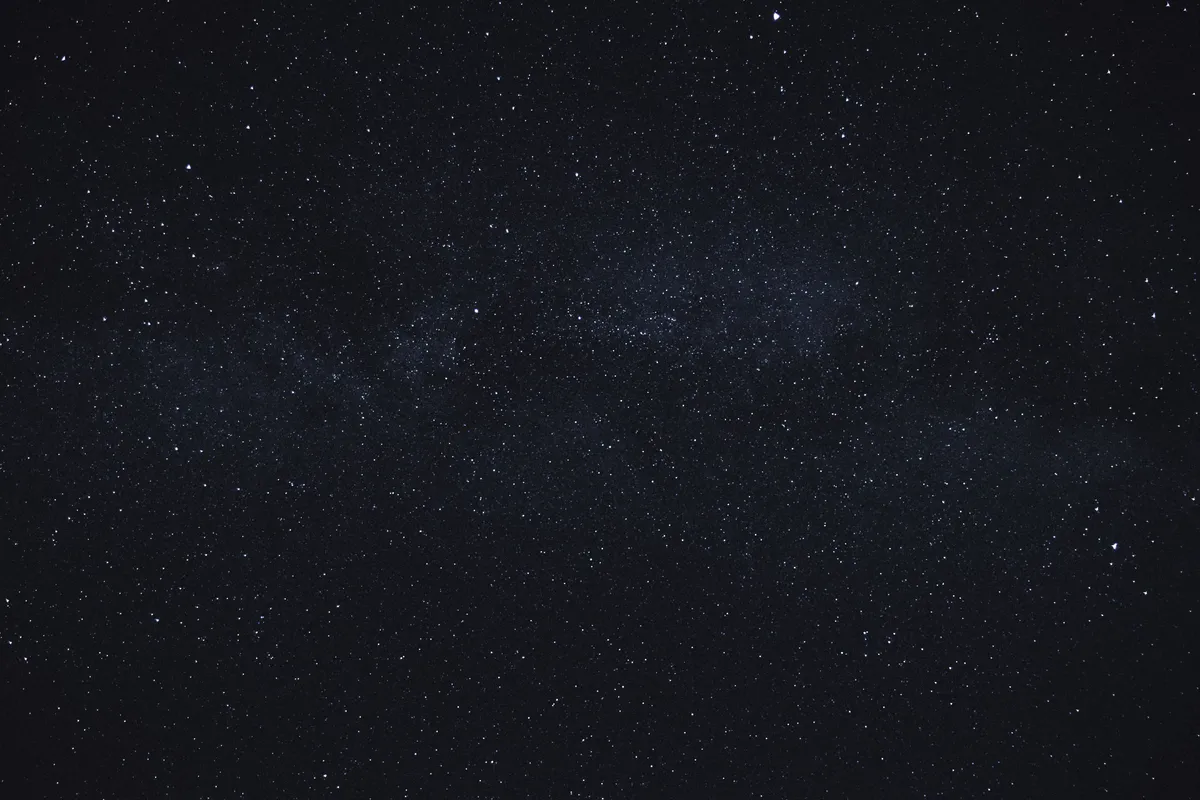 Céu estrelado representando a razão cósmica do Logos no estoicismo